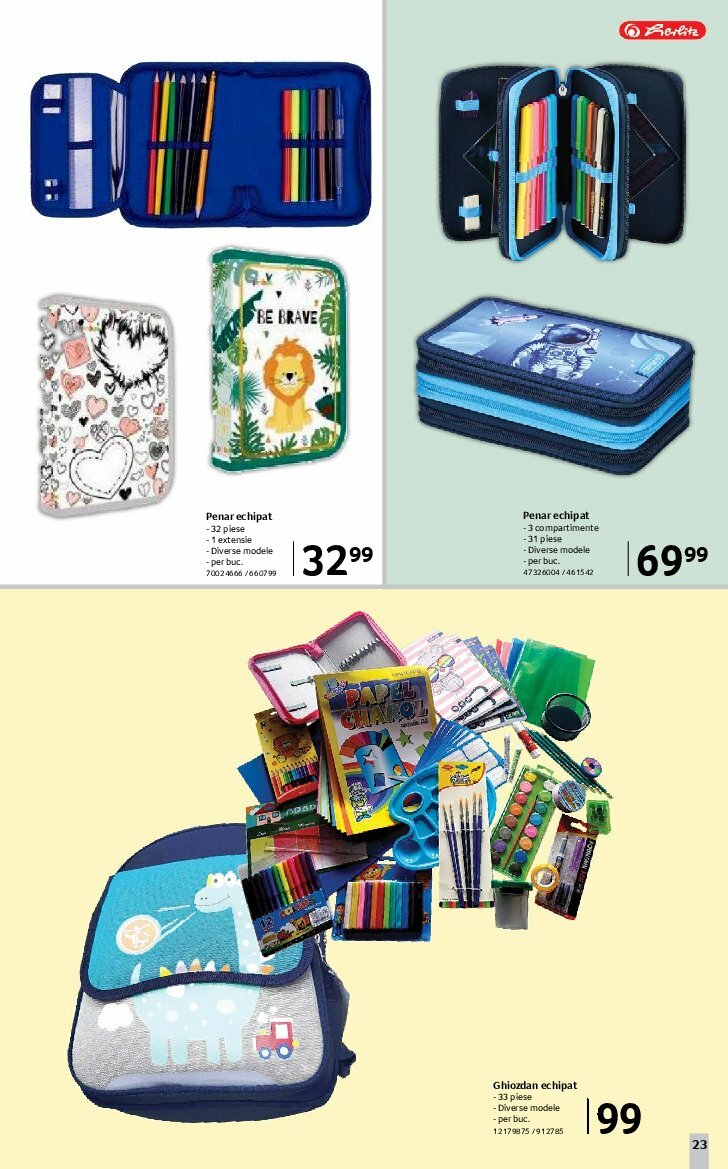 selgros - Catalog Selgros - Școala valabil din 08.08. până pe 21.09. - page: 23