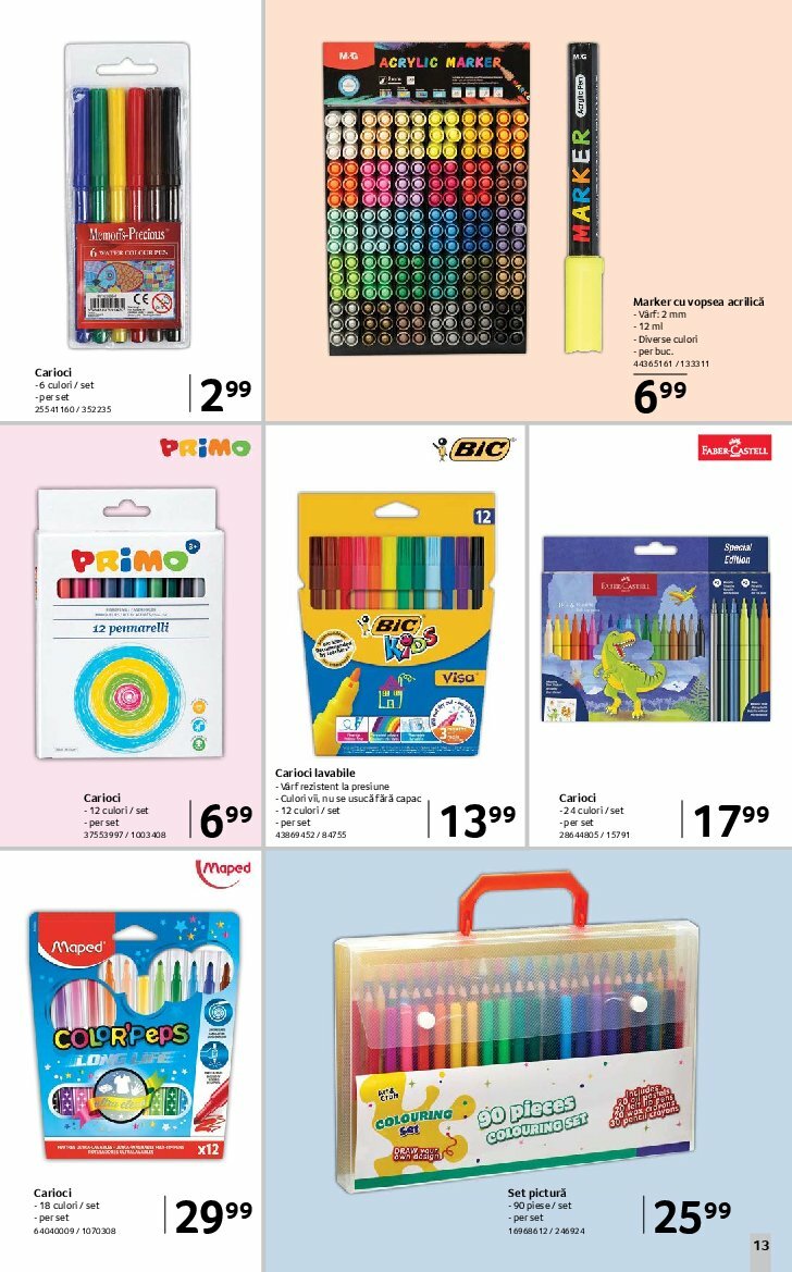 selgros - Catalog Selgros - Școala valabil din 08.08. până pe 21.09. - page: 13