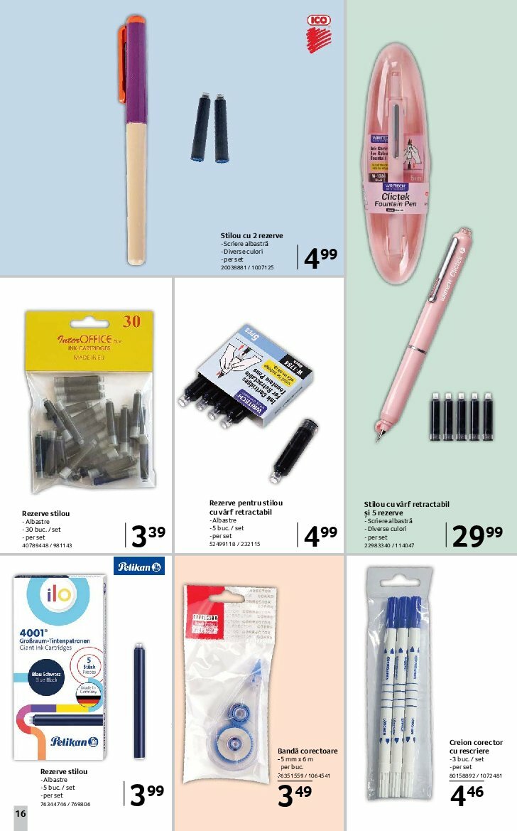selgros - Catalog Selgros - Școala valabil din 08.08. până pe 21.09. - page: 16