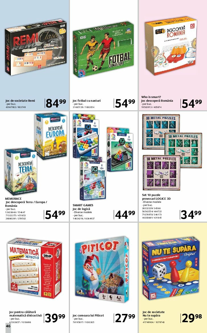 selgros - Catalog Selgros - Școala valabil din 08.08. până pe 21.09. - page: 46