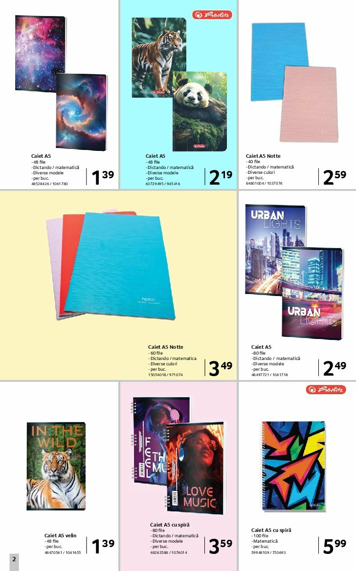 selgros - Catalog Selgros - Școala valabil din 08.08. până pe 21.09. - page: 2