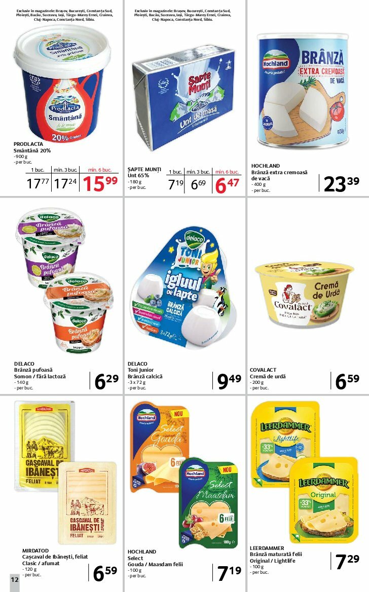 selgros - Catalog Selgros - Food valabil din 08.08. până pe 21.08. - page: 12