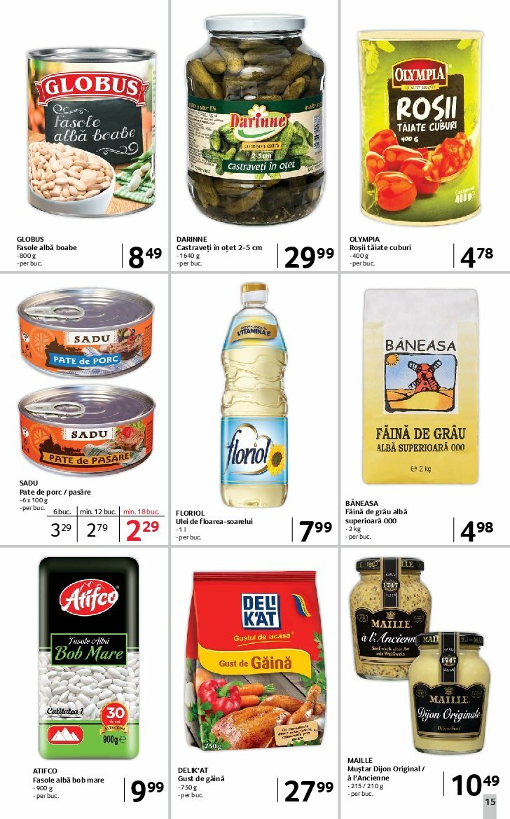 selgros - Catalog Selgros - Food valabil din 08.08. până pe 21.08. - page: 15