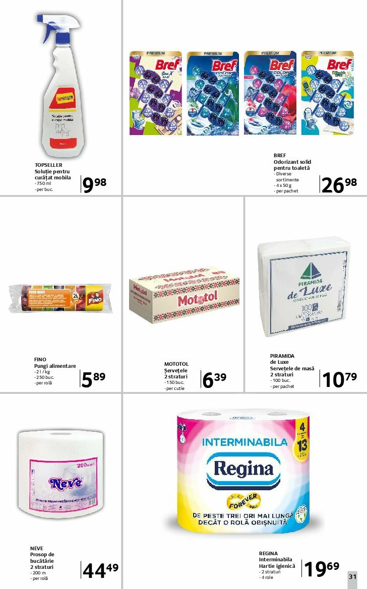 selgros - Catalog Selgros - Food valabil din 08.08. până pe 21.08. - page: 31