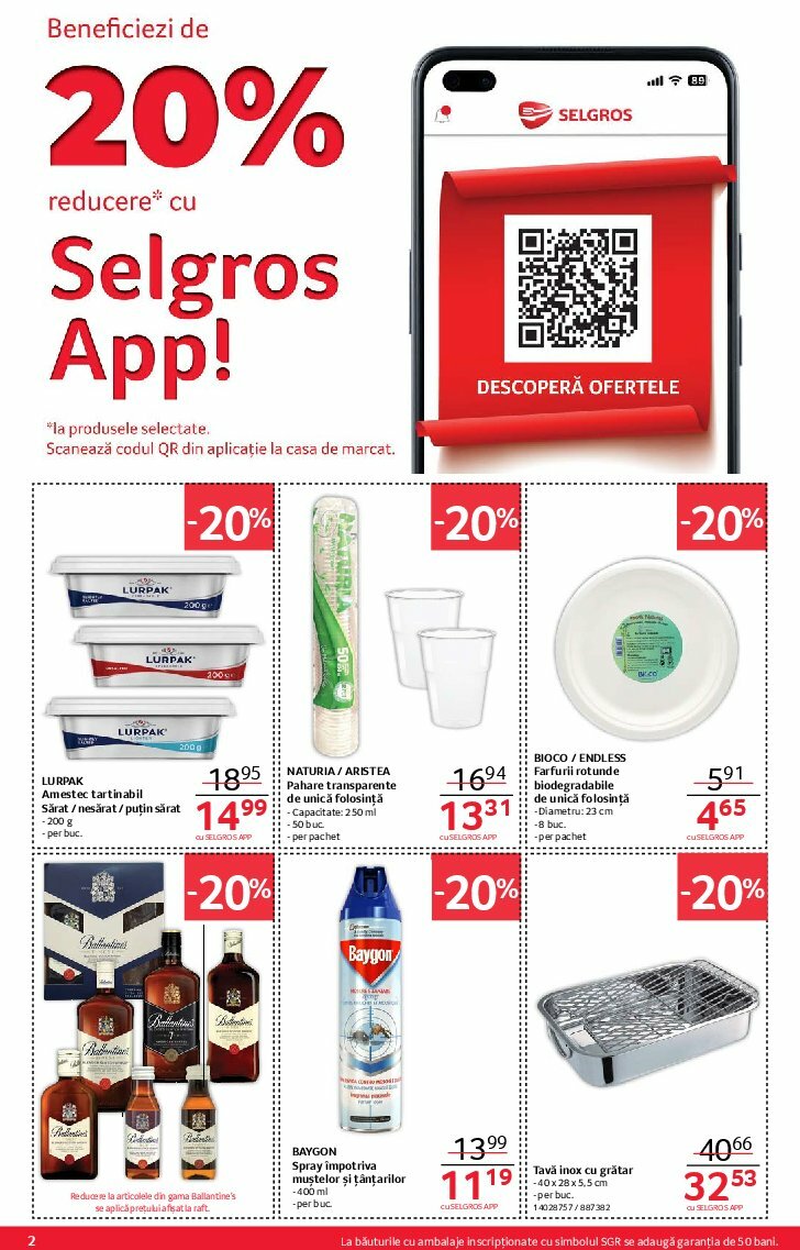 selgros - Catalog Selgros - Food valabil din 08.08. până pe 21.08. - page: 2