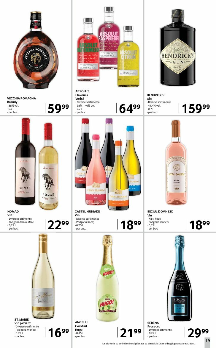 selgros - Catalog Selgros - Food valabil din 08.08. până pe 21.08. - page: 19