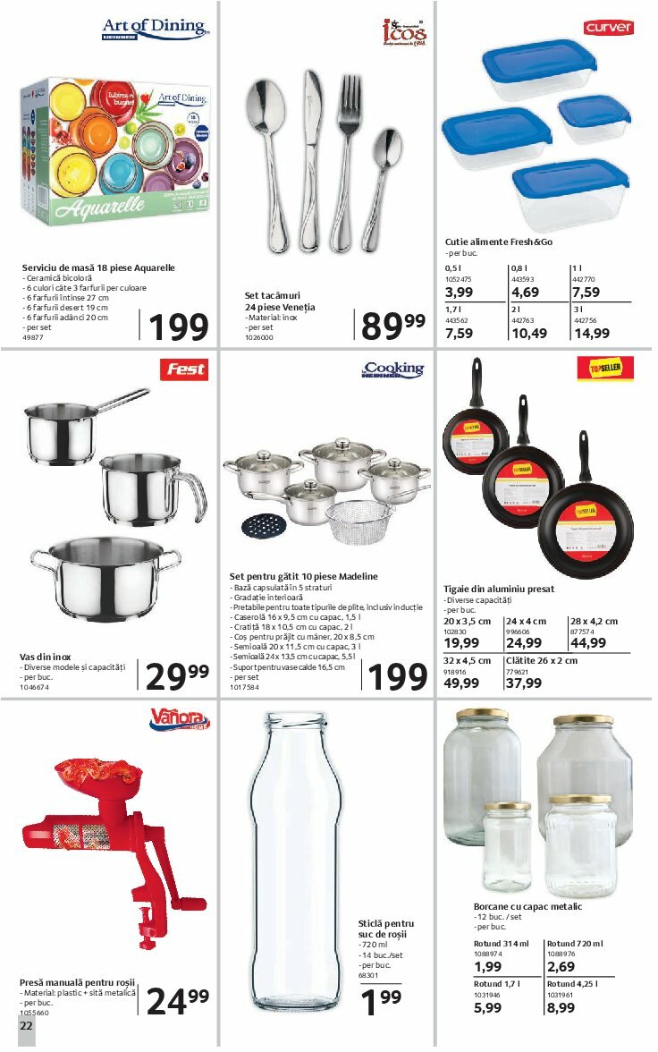 selgros - Catalog Selgros - Sibiu valabil din 08.08. până pe 21.08. - page: 22