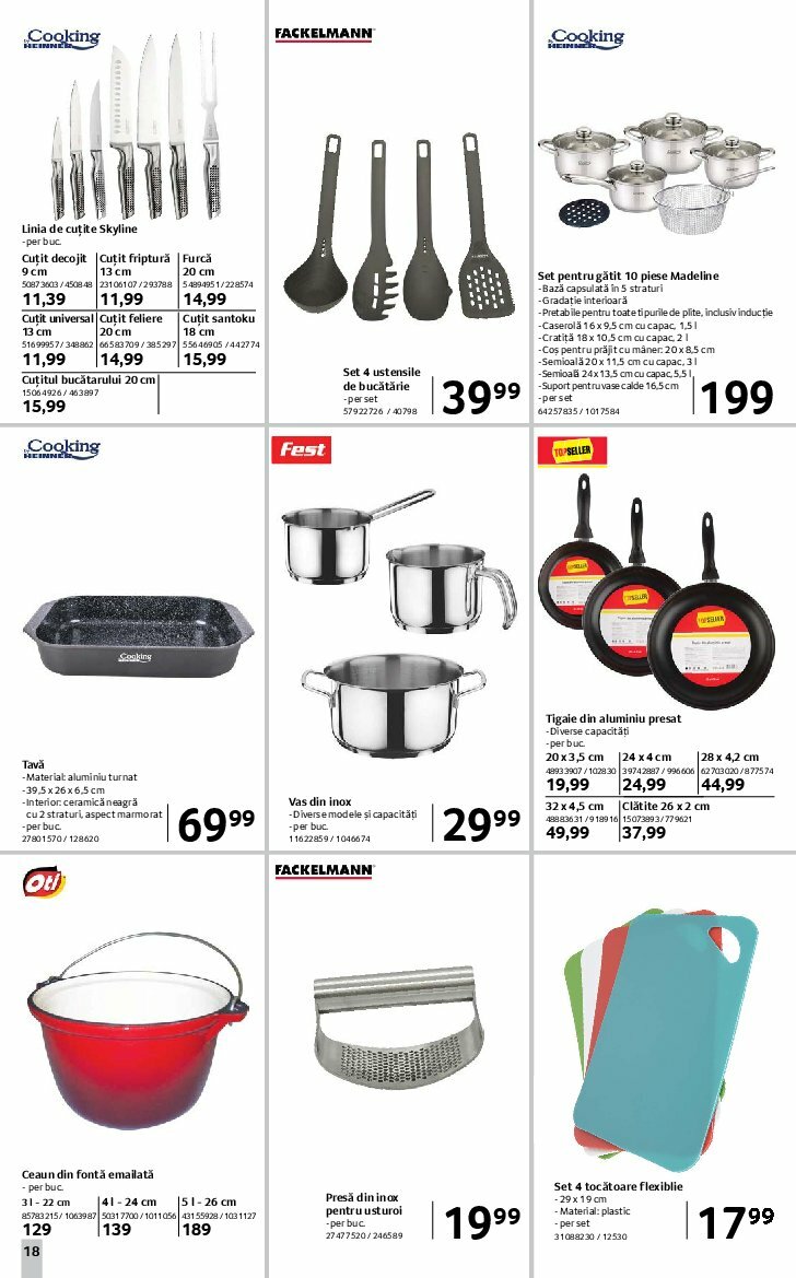 selgros - Catalog Selgros - Non Food valabil din 08.08. până pe 21.08. - page: 18
