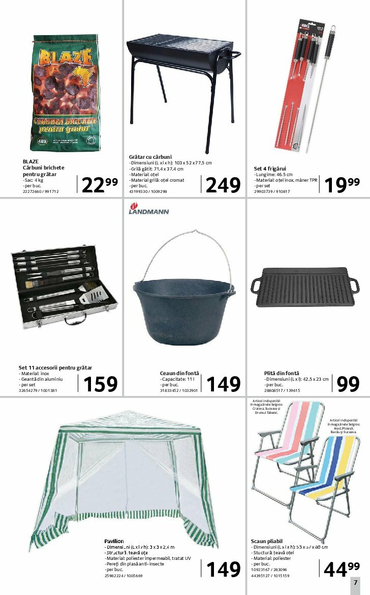 selgros - Catalog Selgros - Non Food valabil din 08.08. până pe 21.08. - page: 7