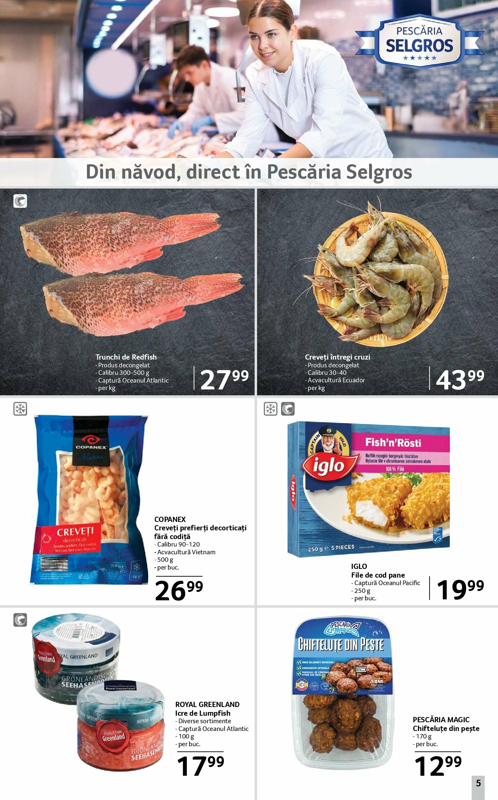 selgros - Catalog Selgros - Food online – oferte valabile din 22.08. - page: 5