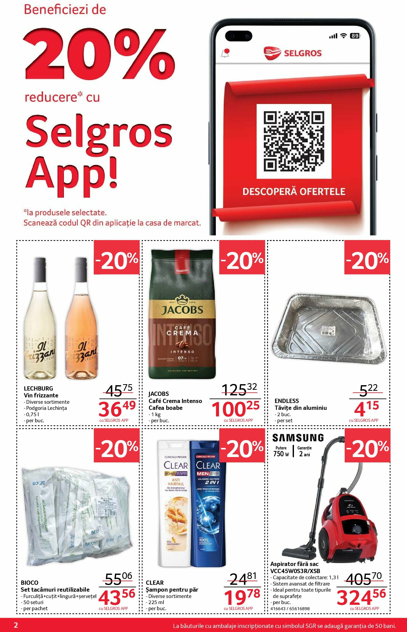 selgros - Catalog Selgros - Food online – oferte valabile din 22.08. - page: 2