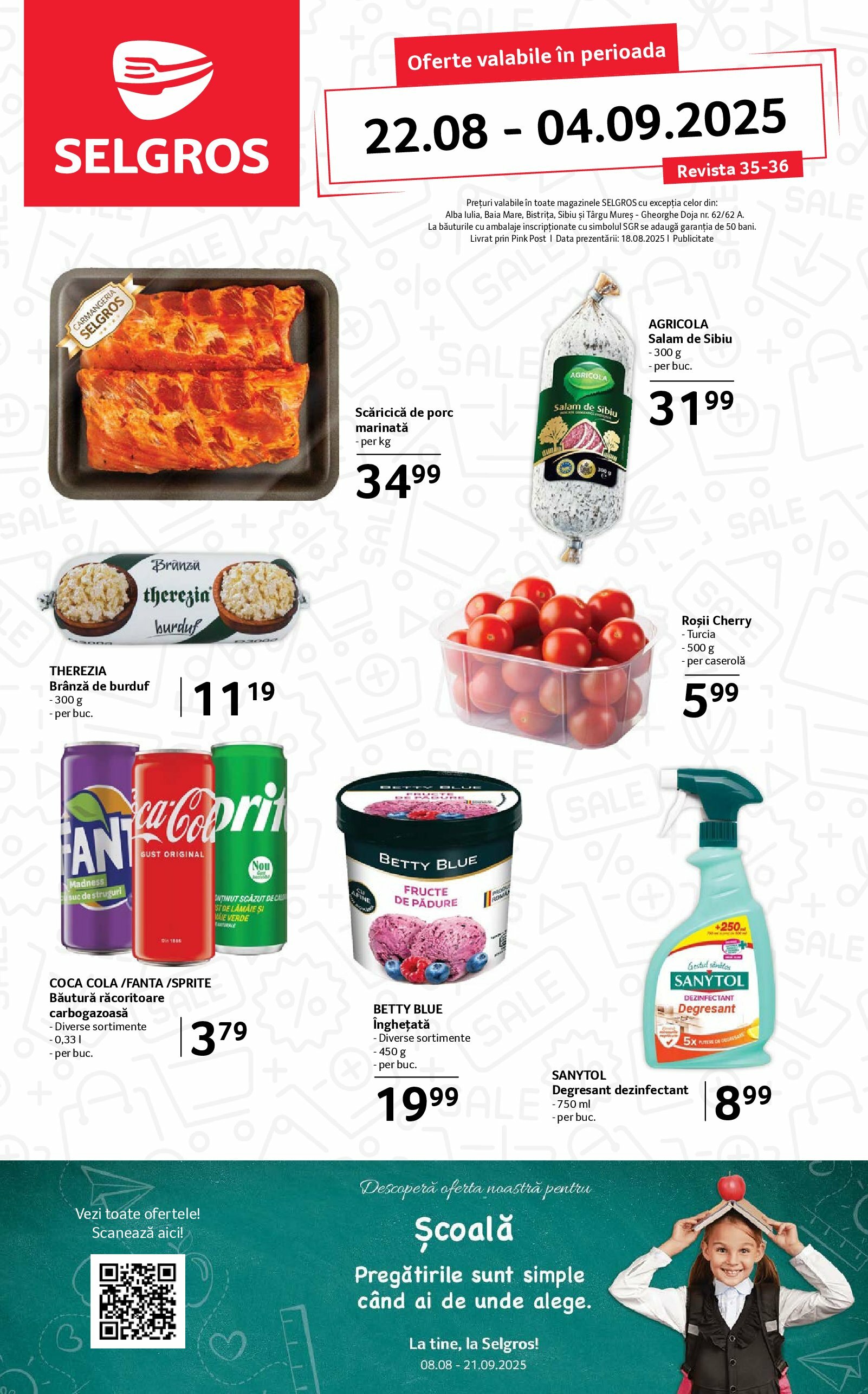selgros - Catalog Selgros - Food online – oferte valabile din 22.08.