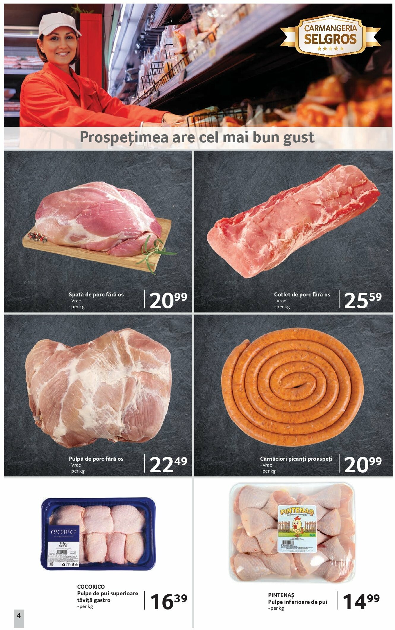 selgros - Catalog Selgros - Magazine Mici online – oferte valabile din 22.08. - page: 4