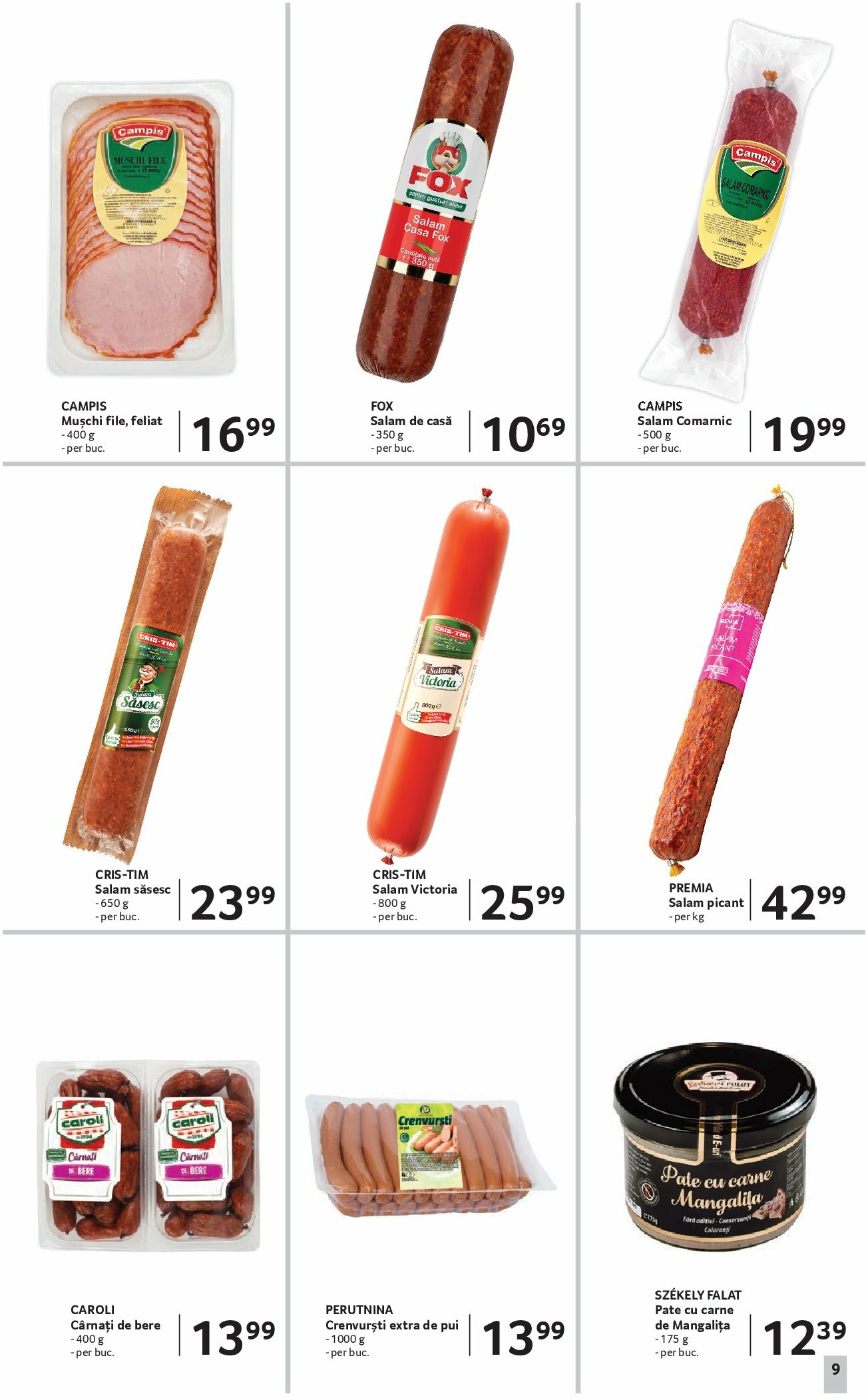 selgros - Catalog Selgros - Sibiu online – oferte valabile din 22.08. - page: 9