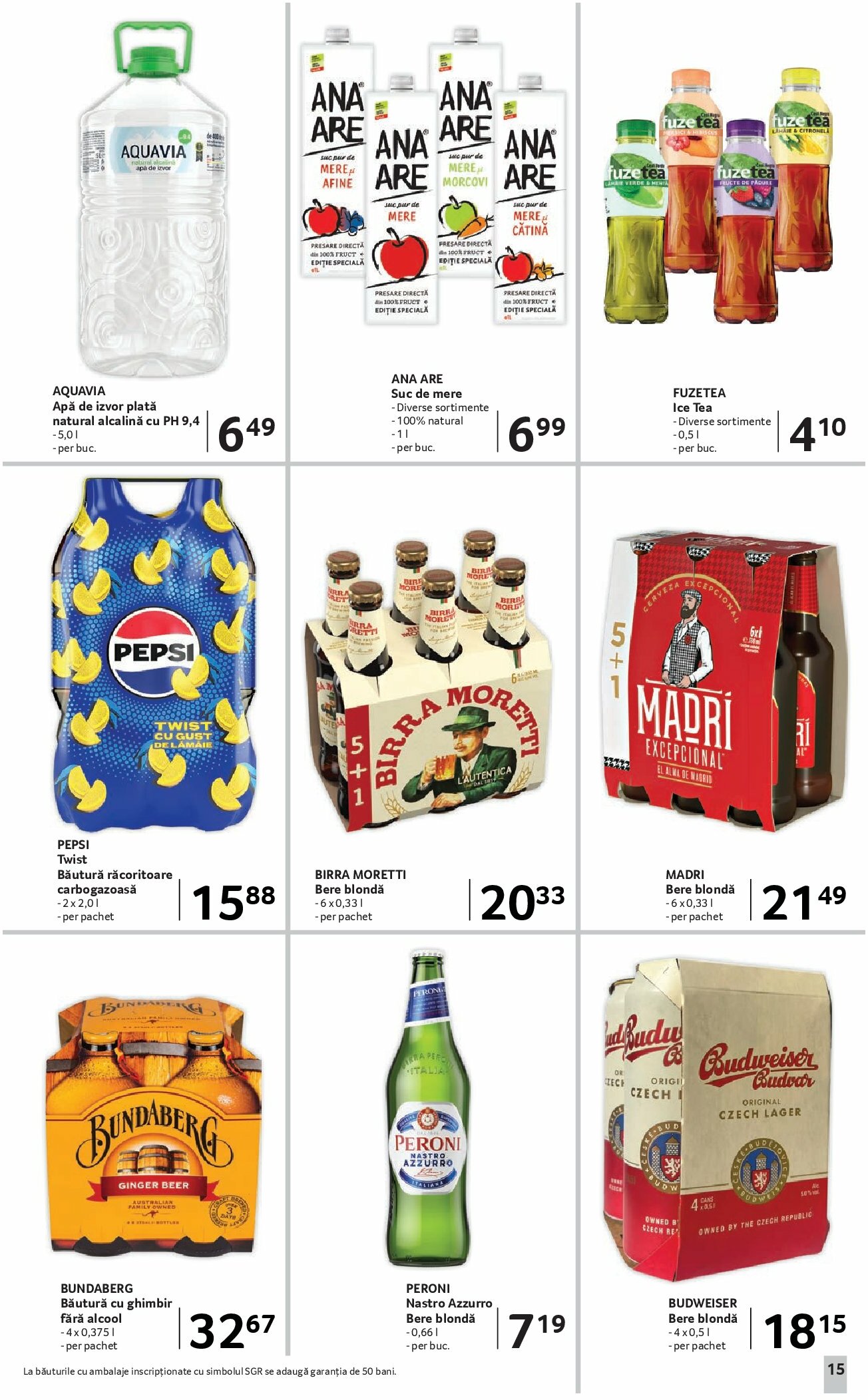 selgros - Catalog Selgros - Sibiu online – oferte valabile din 22.08. - page: 15