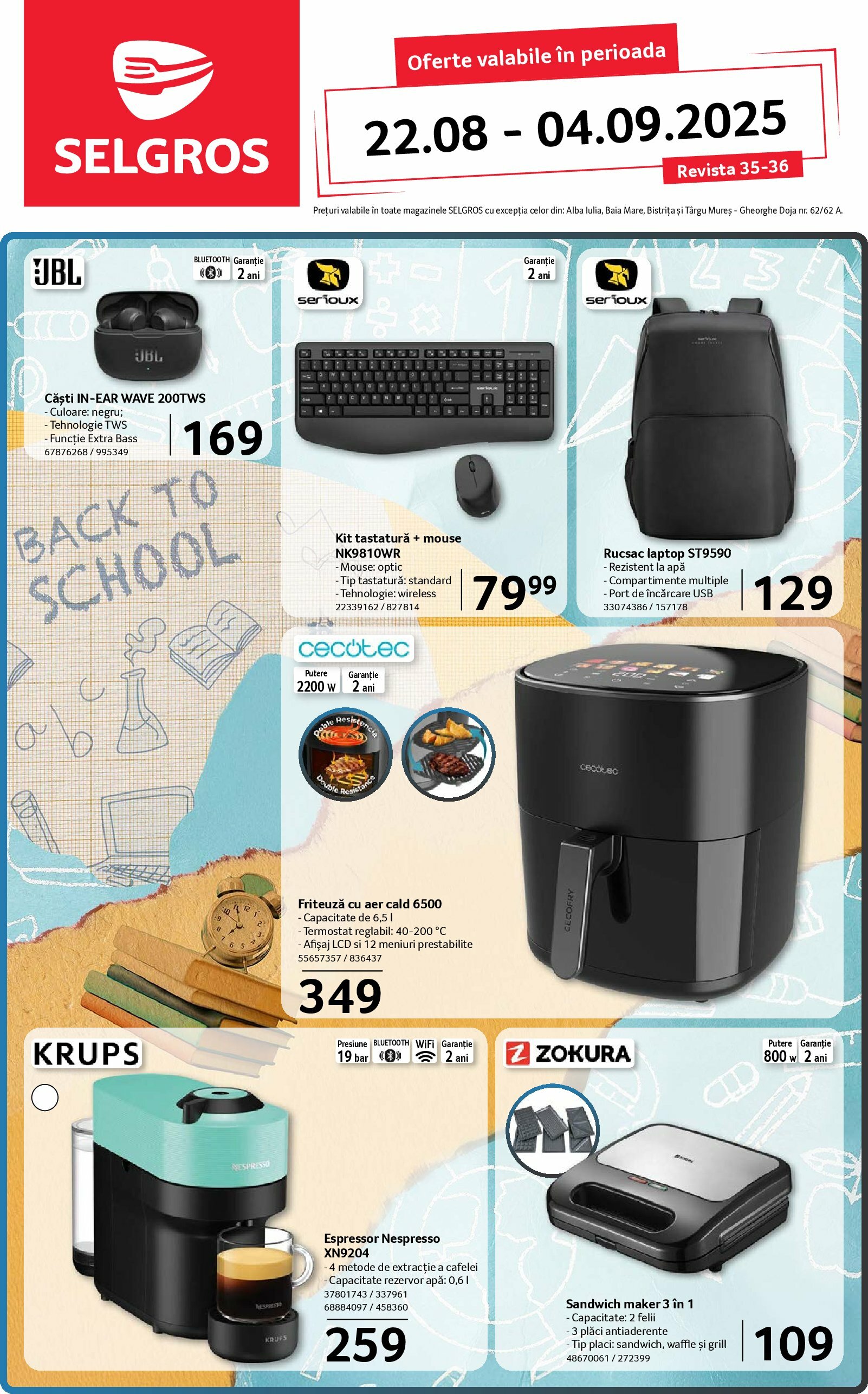 selgros - Catalog Selgros - Non Food online – oferte valabile din 22.08. - page: 1