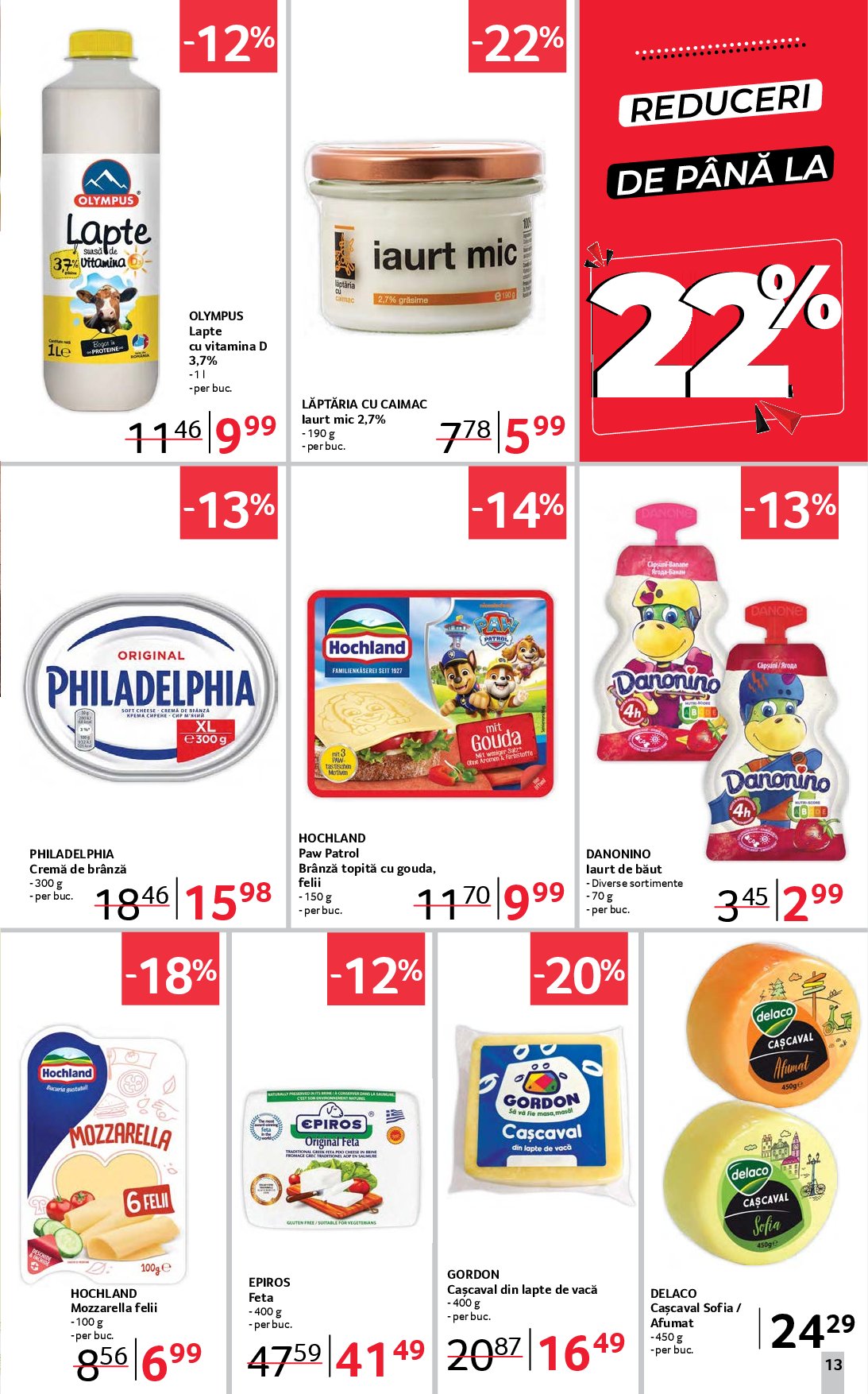 selgros - Catalog Selgros - Food online – oferte valabile din 05.09. - page: 13