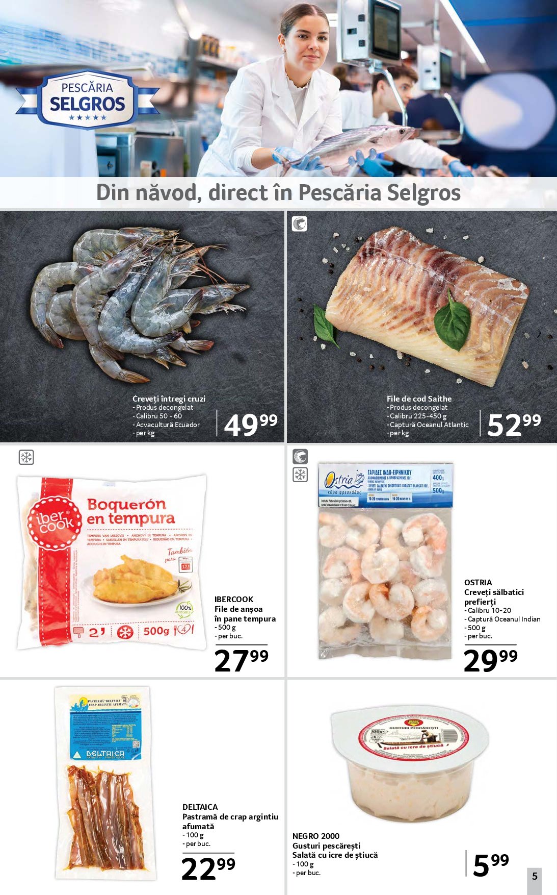 selgros - Catalog Selgros - Food online – oferte valabile din 05.09. - page: 5
