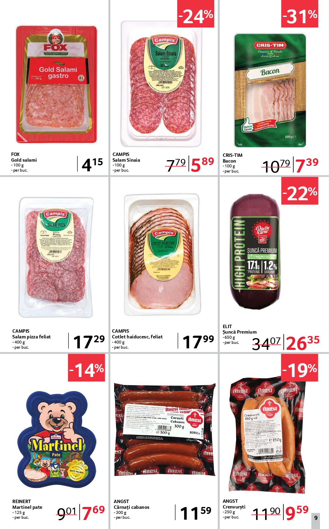 selgros - Catalog Selgros - Food online – oferte valabile din 05.09. - page: 9