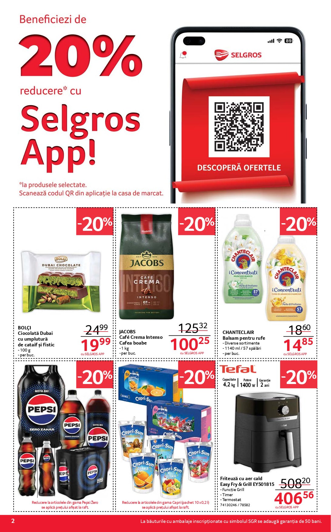 selgros - Catalog Selgros - Food online – oferte valabile din 05.09. - page: 2