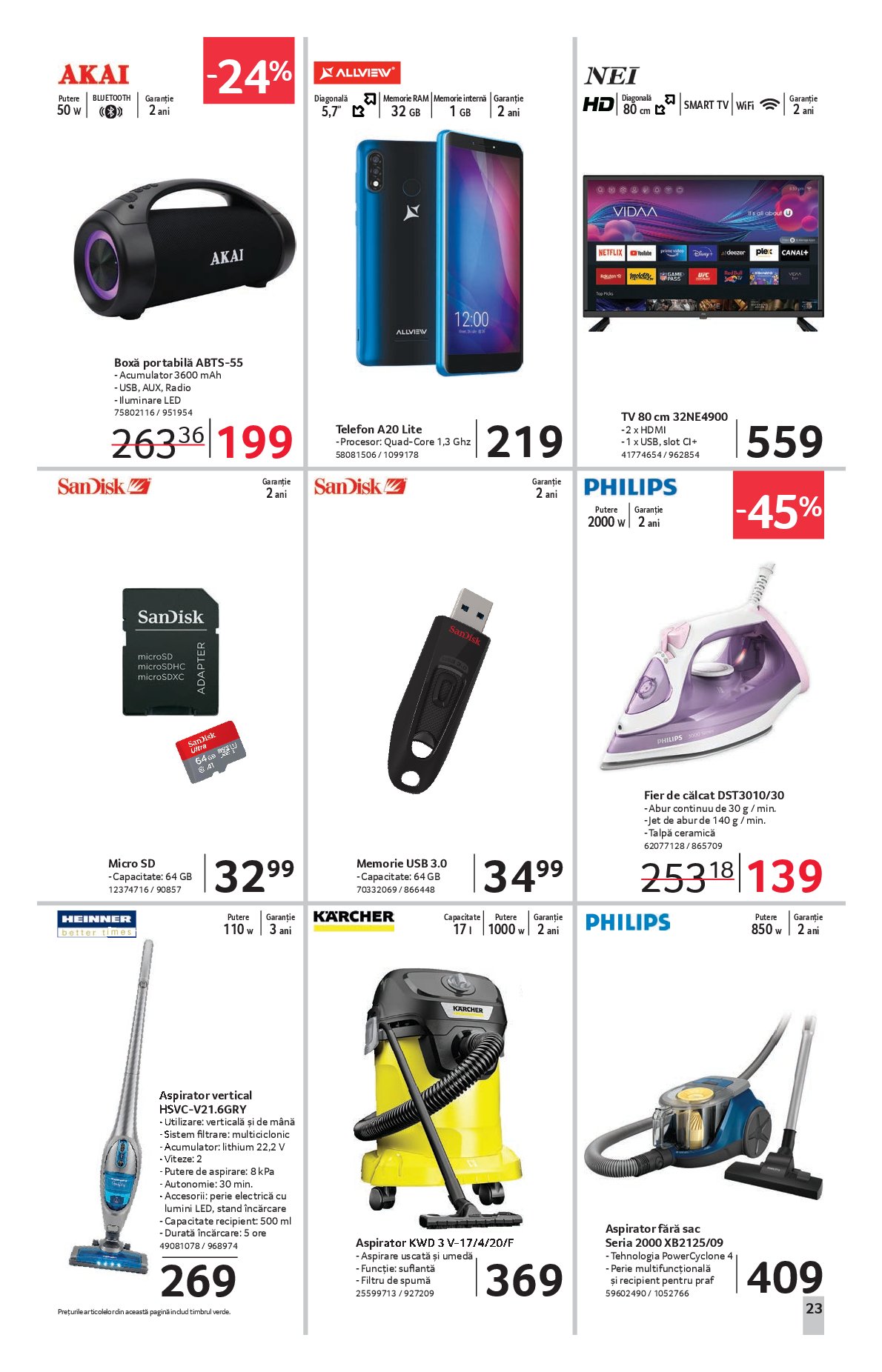 selgros - Catalog Selgros - Magazine Mici online – oferte valabile din 05.09. - page: 23