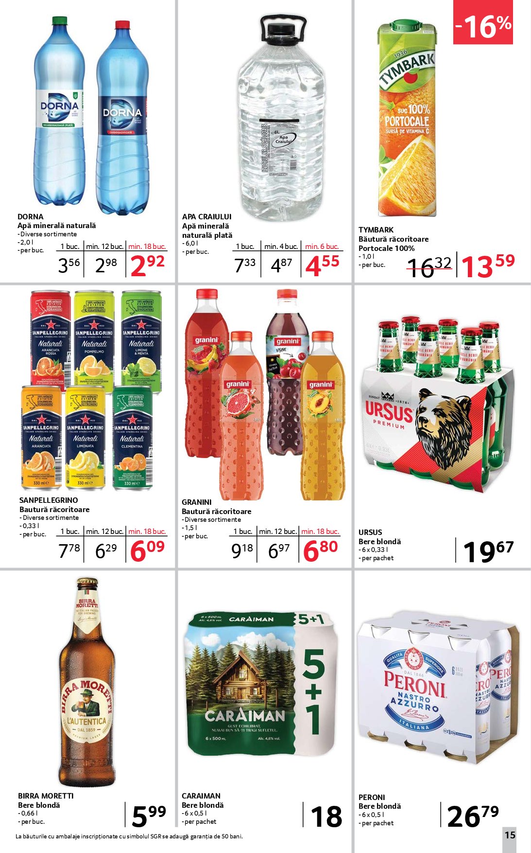 selgros - Catalog Selgros - Magazine Mici online – oferte valabile din 05.09. - page: 15