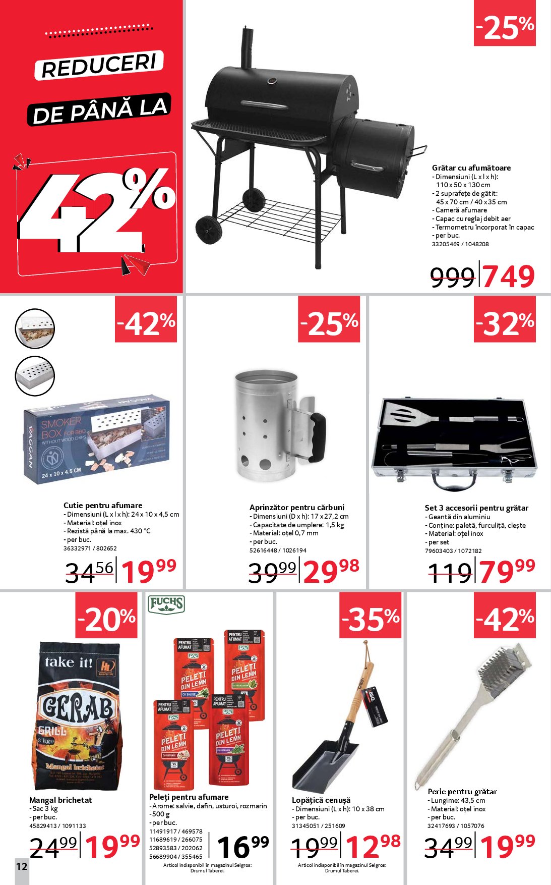 selgros - Catalog Selgros - Non Food online – oferte valabile din 05.09. - page: 12