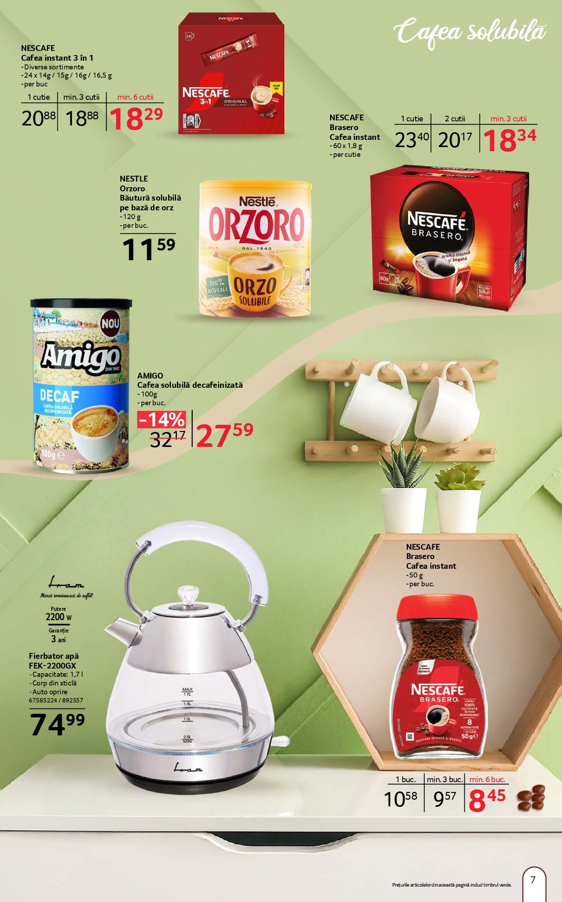 selgros - Catalog Selgros - Cafea online – oferte valabile din 05.09. - page: 7