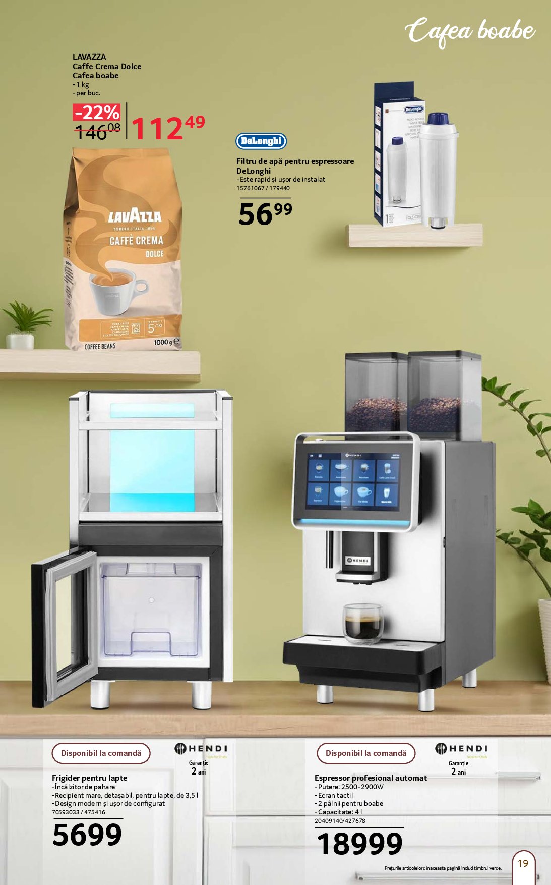 selgros - Catalog Selgros - Cafea online – oferte valabile din 05.09. - page: 19