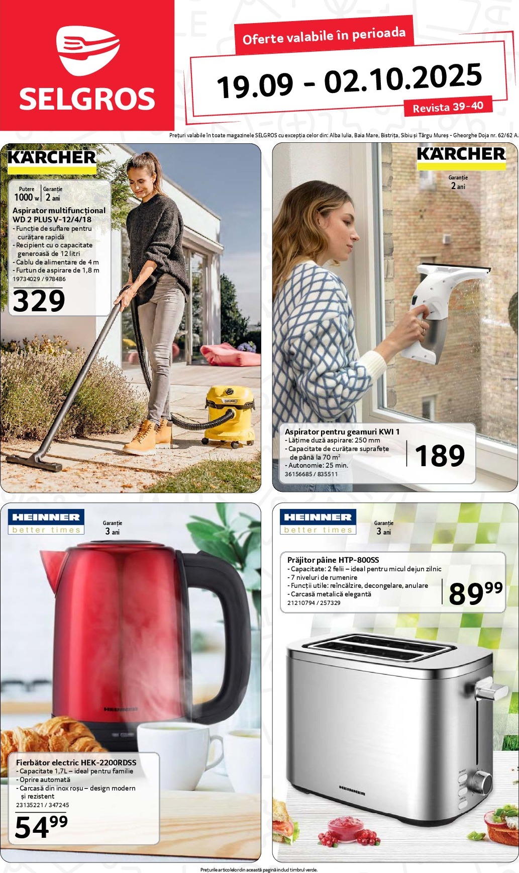 selgros - Catalog Selgros - Non Food online – oferte valabile din 19.09.