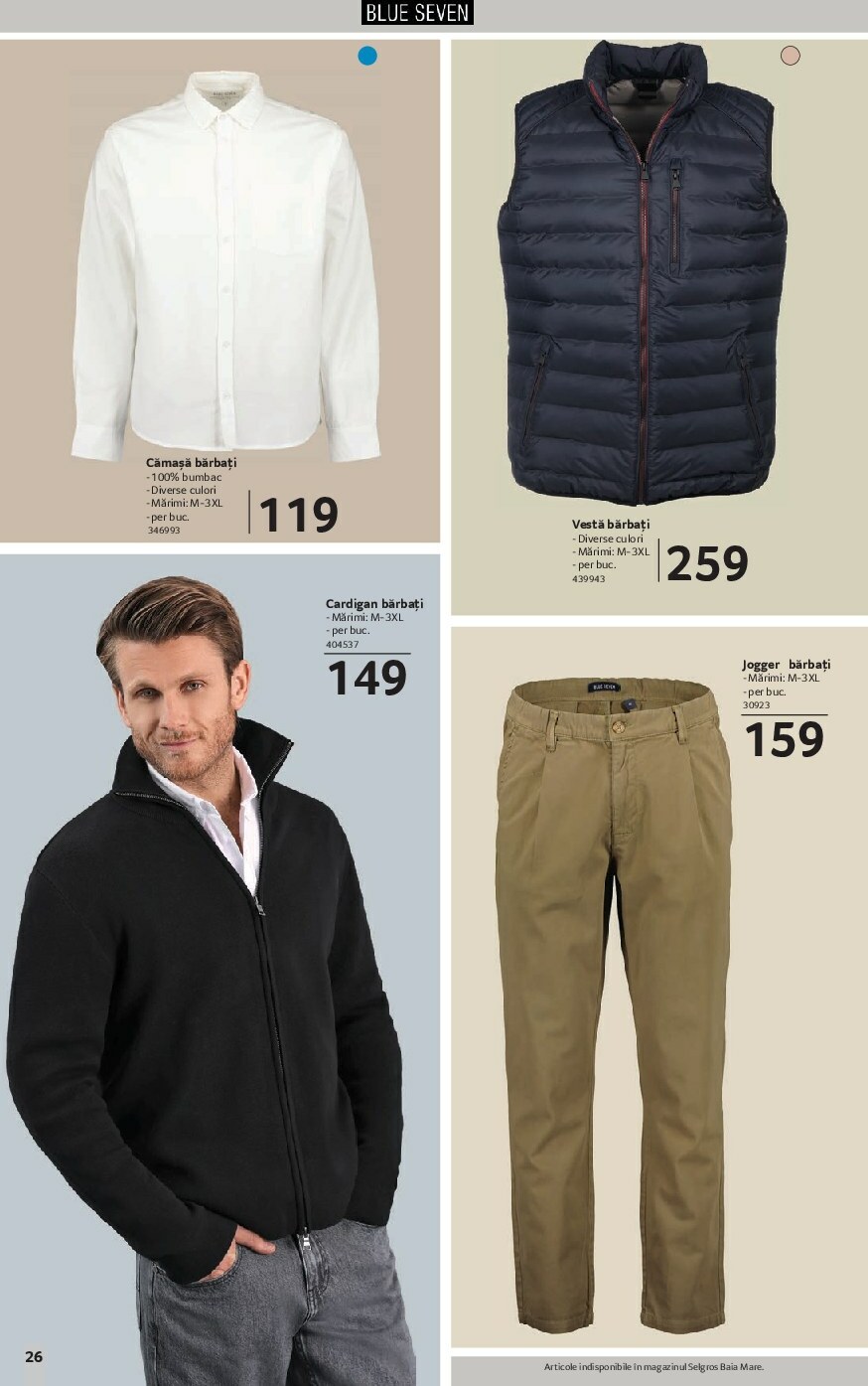 selgros - Catalog Selgros - Moda de toamnă online – oferte valabile din 19.09. - page: 26
