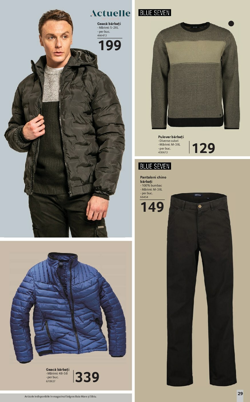 selgros - Catalog Selgros - Moda de toamnă online – oferte valabile din 19.09. - page: 29