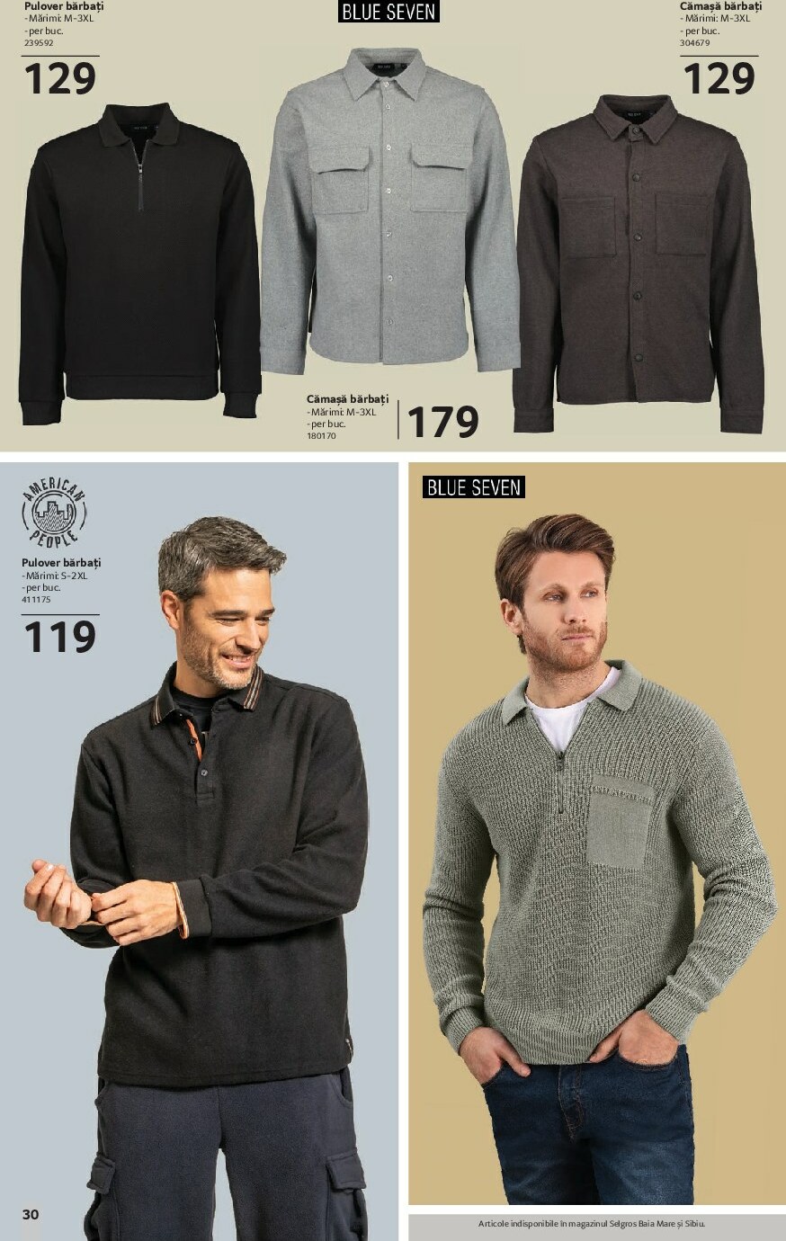 selgros - Catalog Selgros - Moda de toamnă online – oferte valabile din 19.09. - page: 30