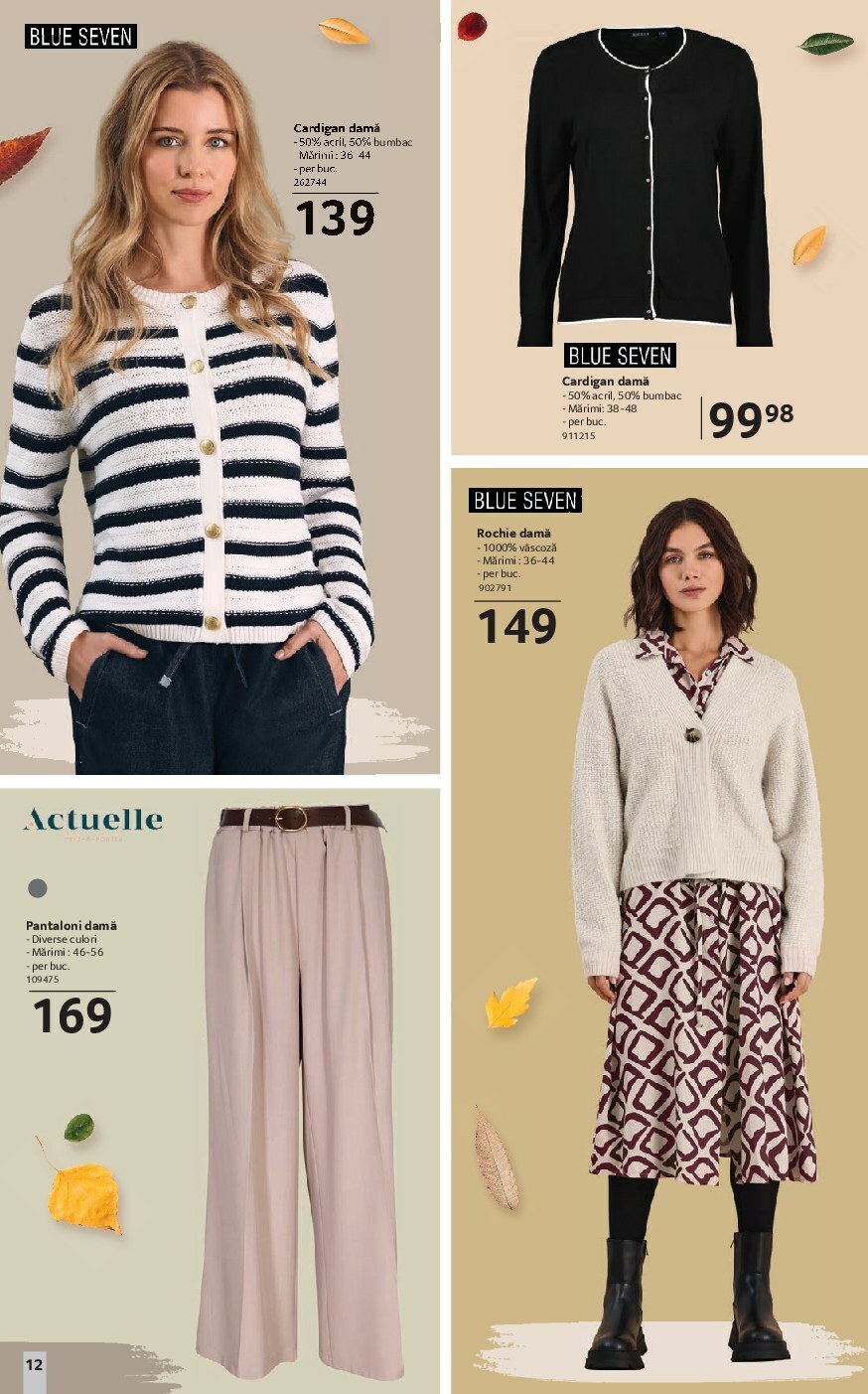 selgros - Catalog Selgros - Moda de toamnă online – oferte valabile din 19.09. - page: 12