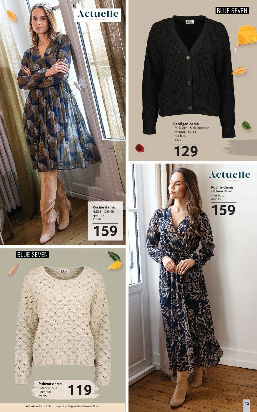 selgros - Catalog Selgros - Moda de toamnă online – oferte valabile din 19.09. - page: 13