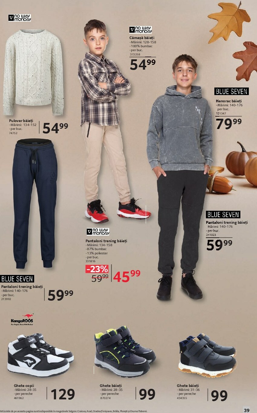 selgros - Catalog Selgros - Moda de toamnă online – oferte valabile din 19.09. - page: 39
