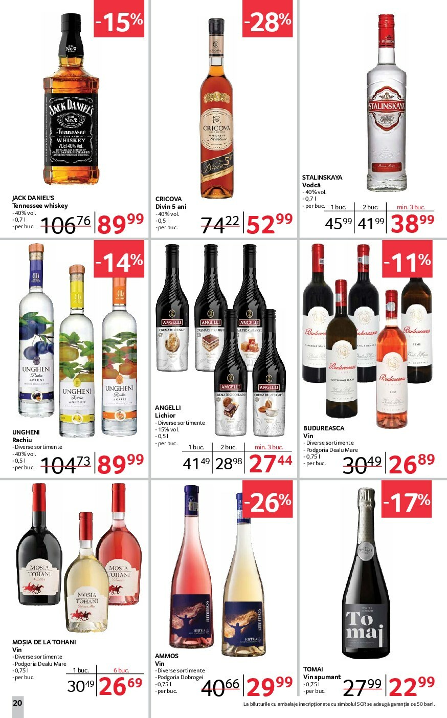 selgros - Catalog Selgros - Food online – oferte valabile din 19.09. - page: 20