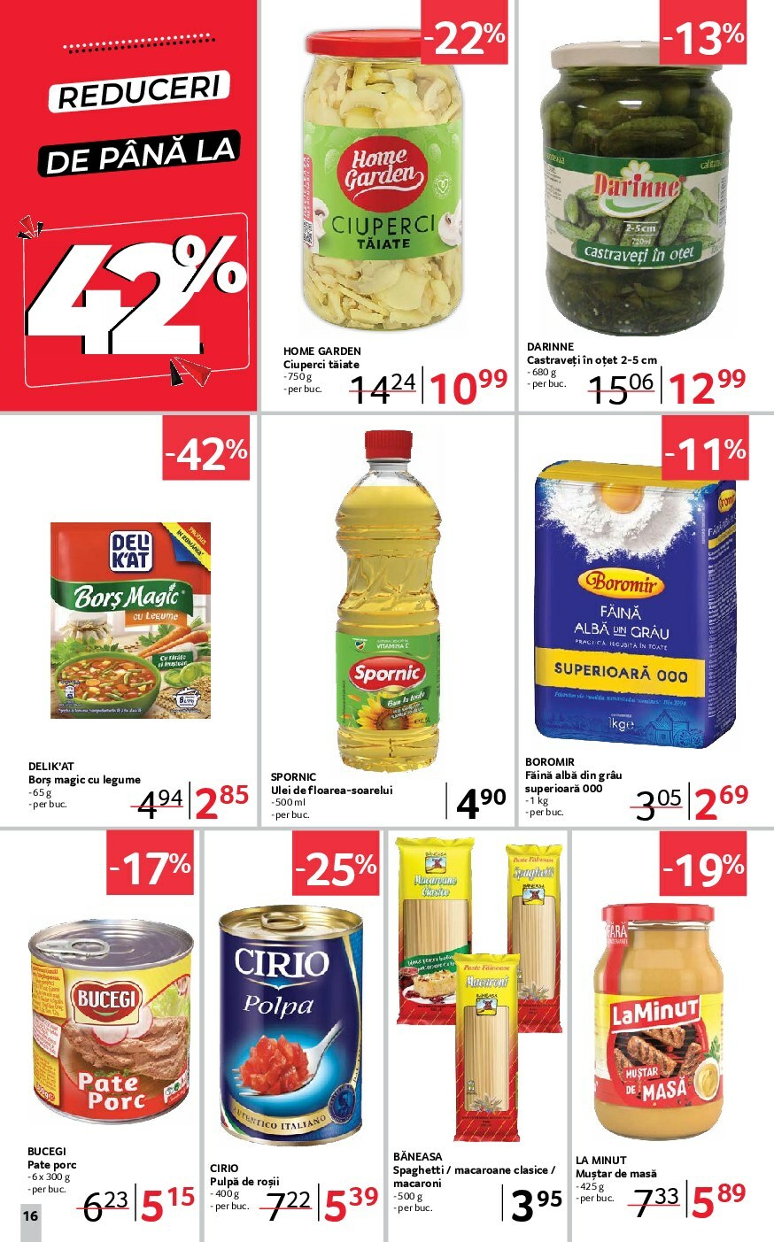 selgros - Catalog Selgros - Food online – oferte valabile din 19.09. - page: 16