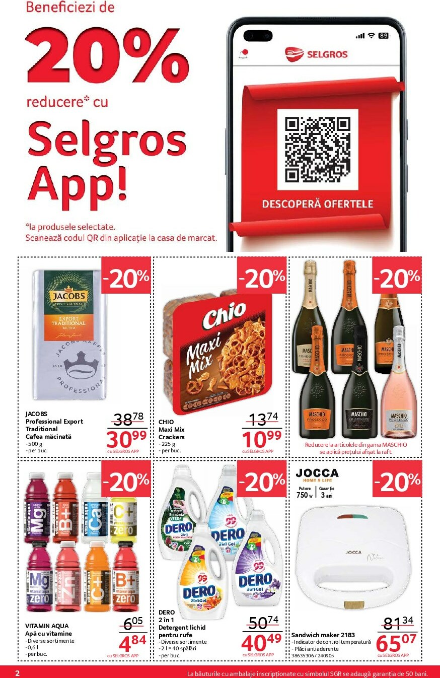 selgros - Catalog Selgros - Food online – oferte valabile din 19.09. - page: 2