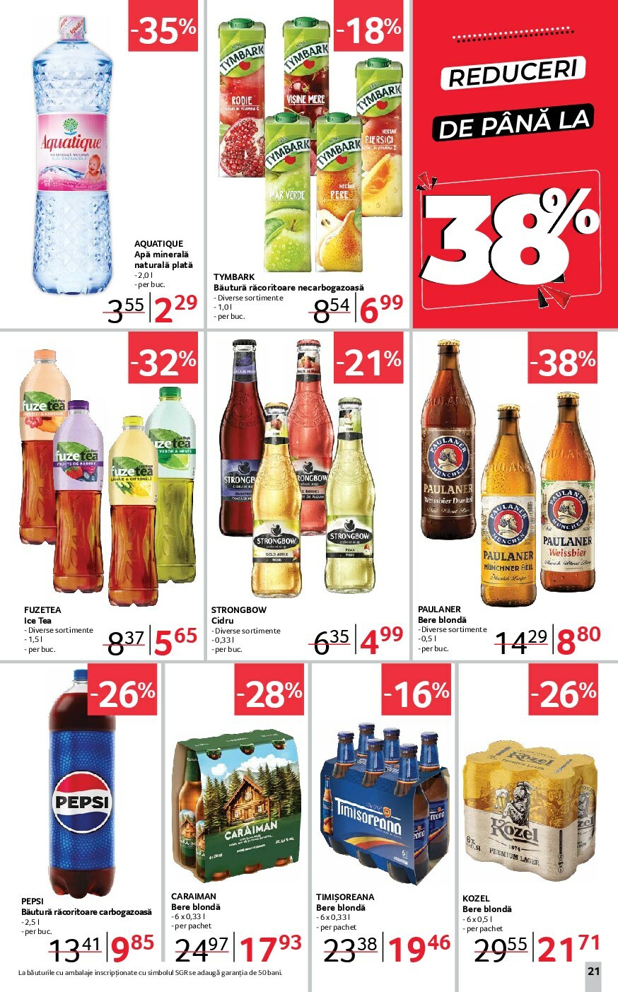 selgros - Catalog Selgros - Food online – oferte valabile din 19.09. - page: 21