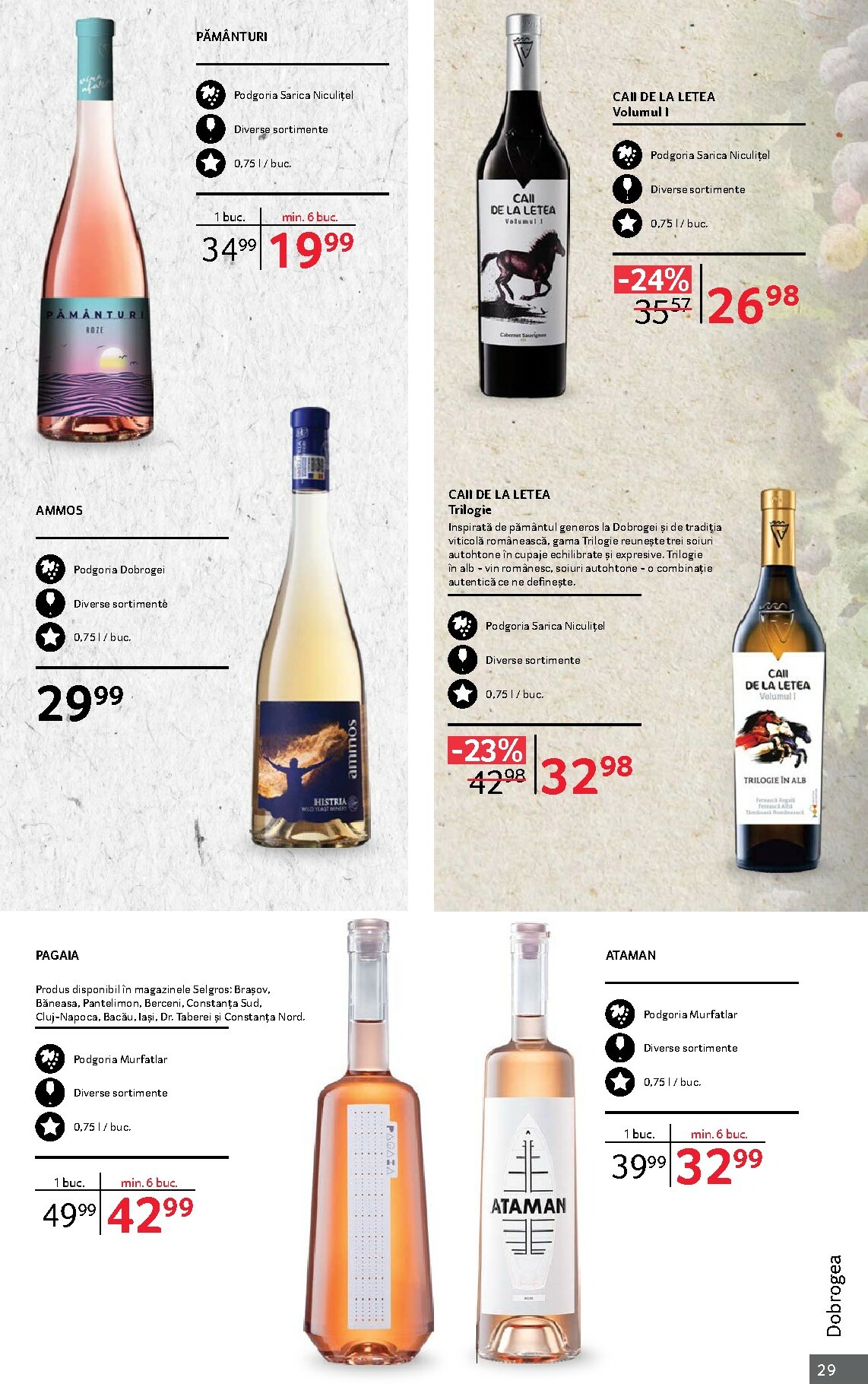 selgros - Catalog Selgros - Vinuri online – oferte valabile din 01.10. - page: 29 selgros - Catalog Selgros - Vinuri online – oferte valabile din 01.10. - page: 29