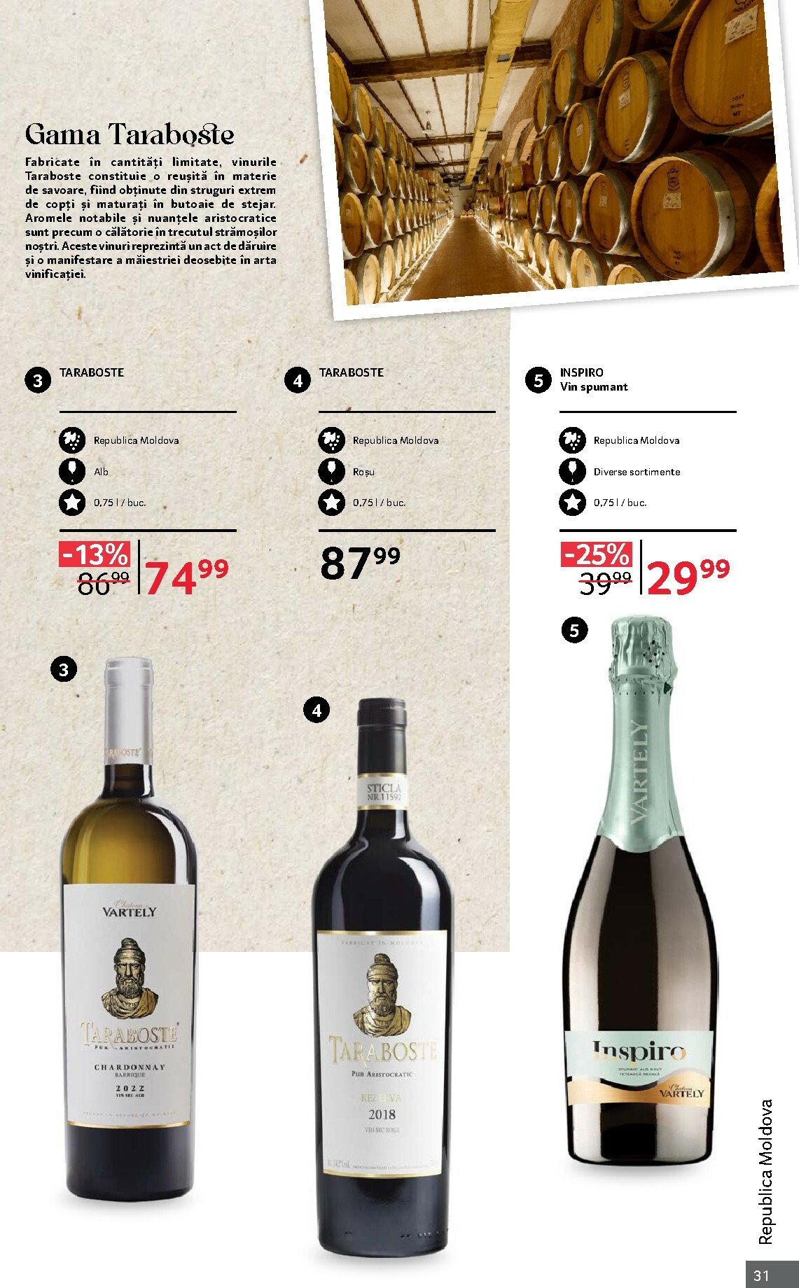 selgros - Catalog Selgros - Vinuri online – oferte valabile din 01.10. - page: 31 selgros - Catalog Selgros - Vinuri online – oferte valabile din 01.10. - page: 31
