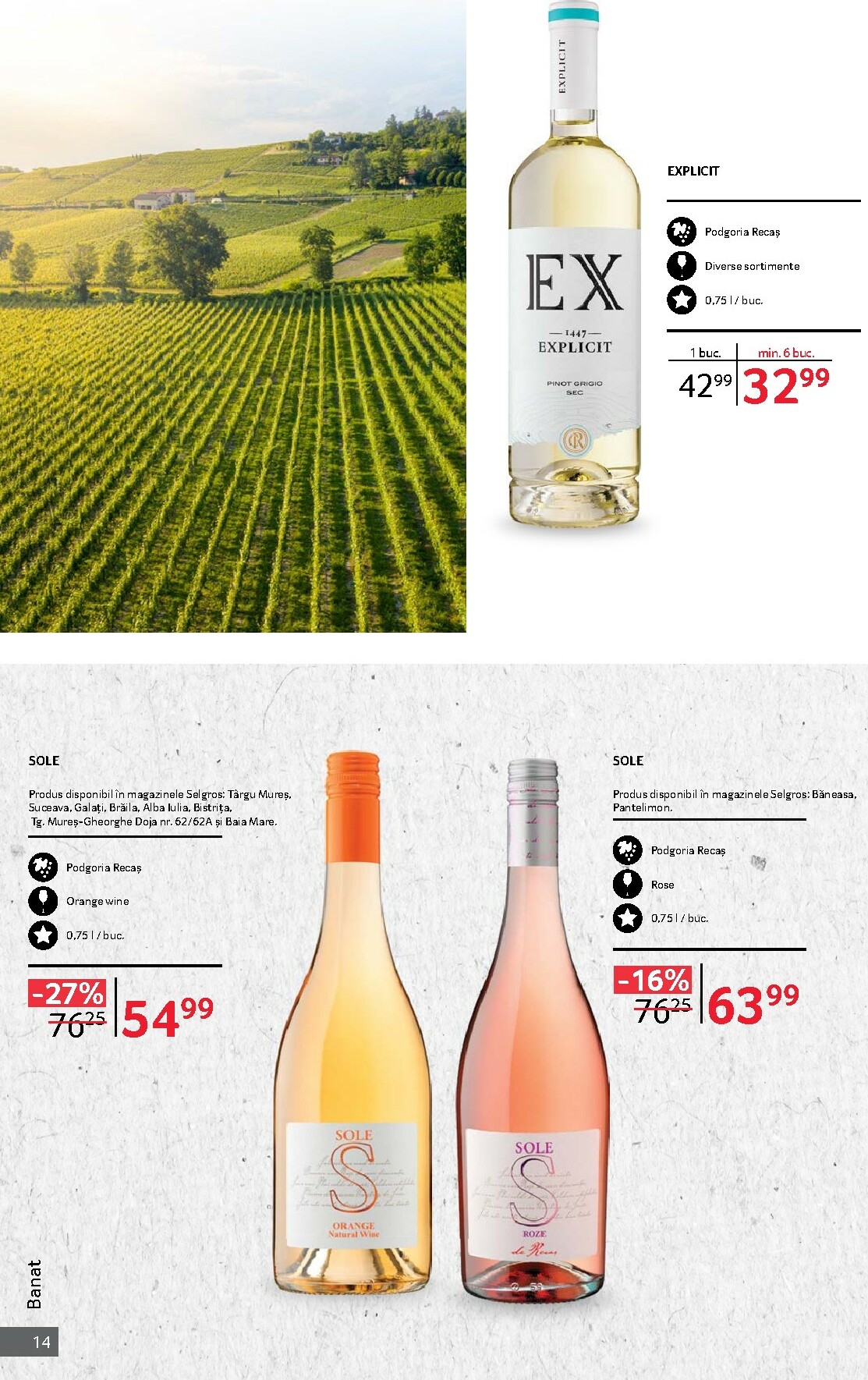 selgros - Catalog Selgros - Vinuri online – oferte valabile din 01.10. - page: 14 selgros - Catalog Selgros - Vinuri online – oferte valabile din 01.10. - page: 14