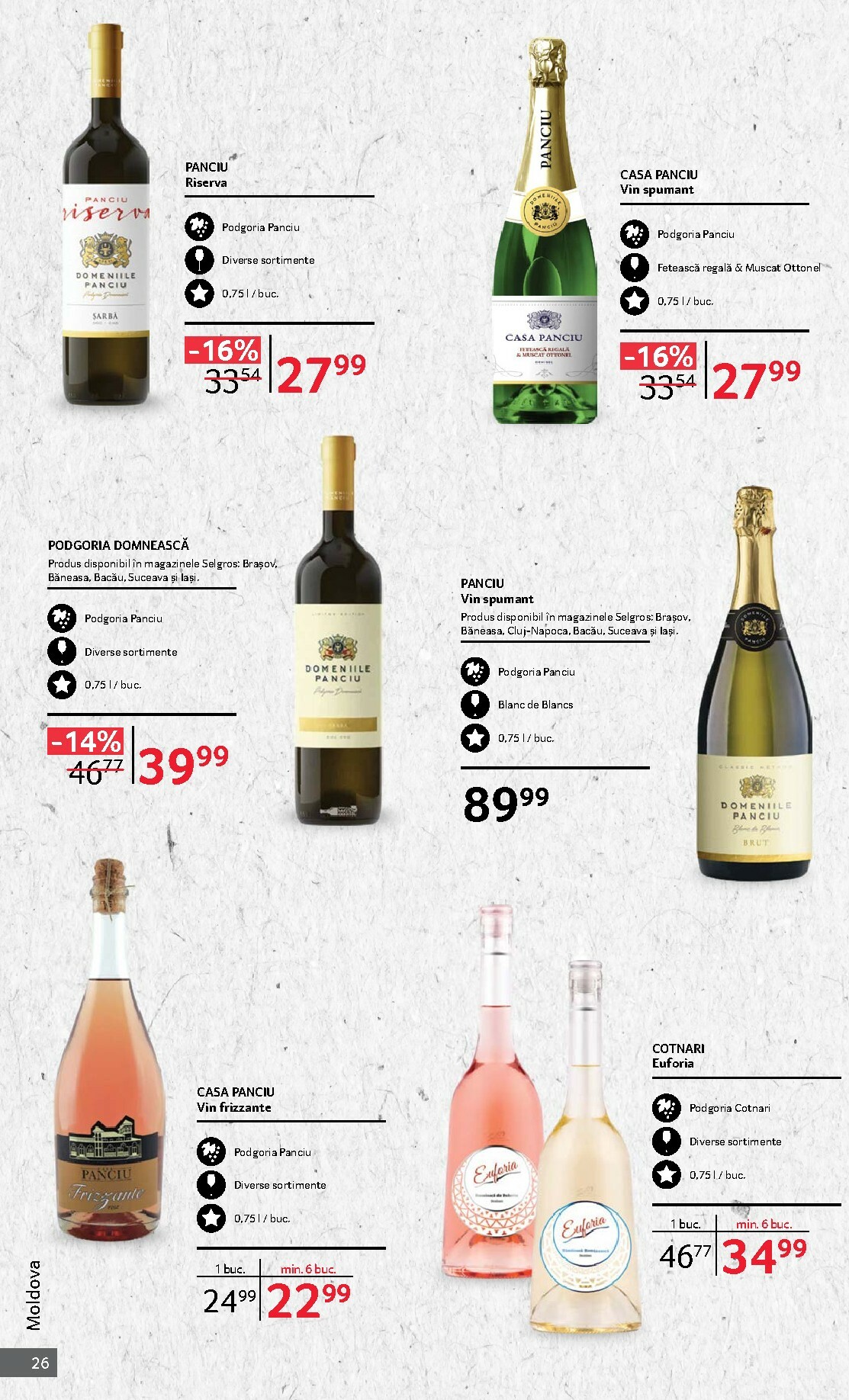 selgros - Catalog Selgros - Vinuri online – oferte valabile din 01.10. - page: 26 selgros - Catalog Selgros - Vinuri online – oferte valabile din 01.10. - page: 26