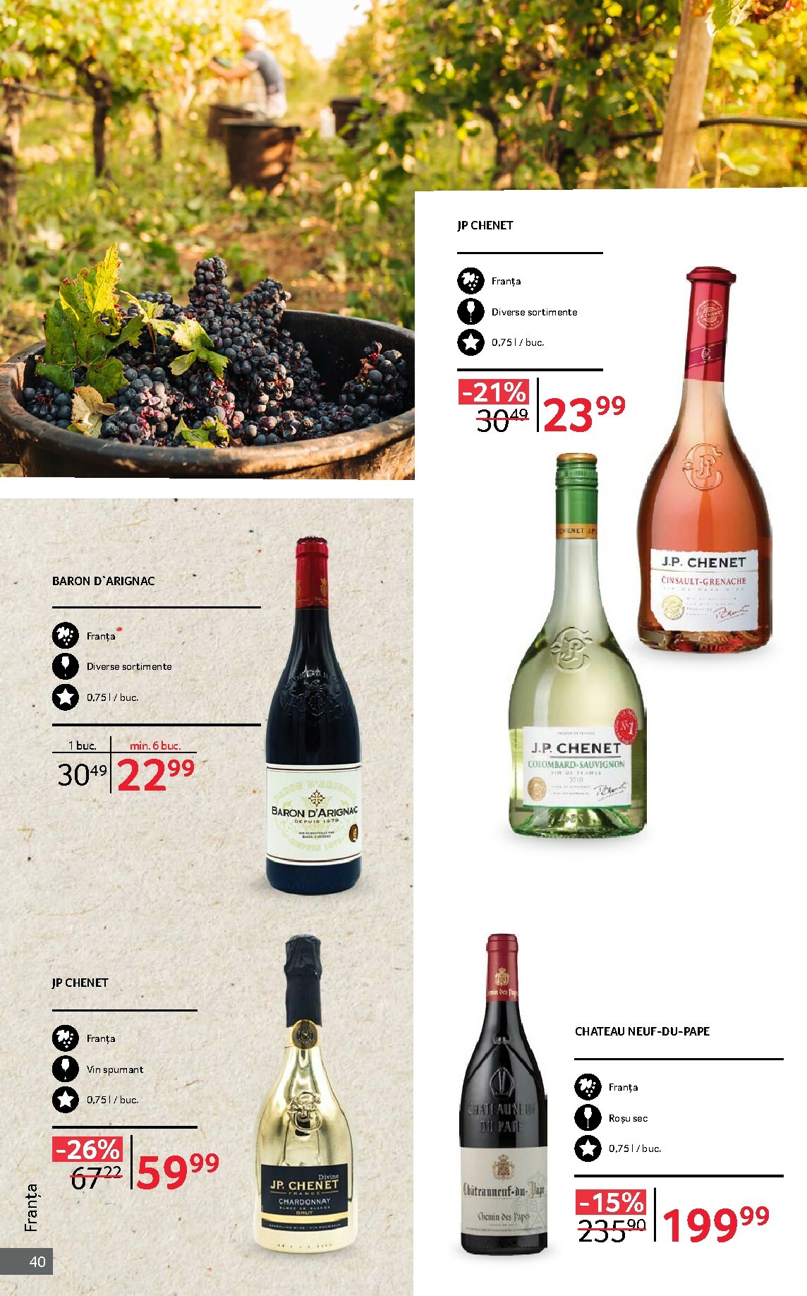 selgros - Catalog Selgros - Vinuri online – oferte valabile din 01.10. - page: 40 selgros - Catalog Selgros - Vinuri online – oferte valabile din 01.10. - page: 40