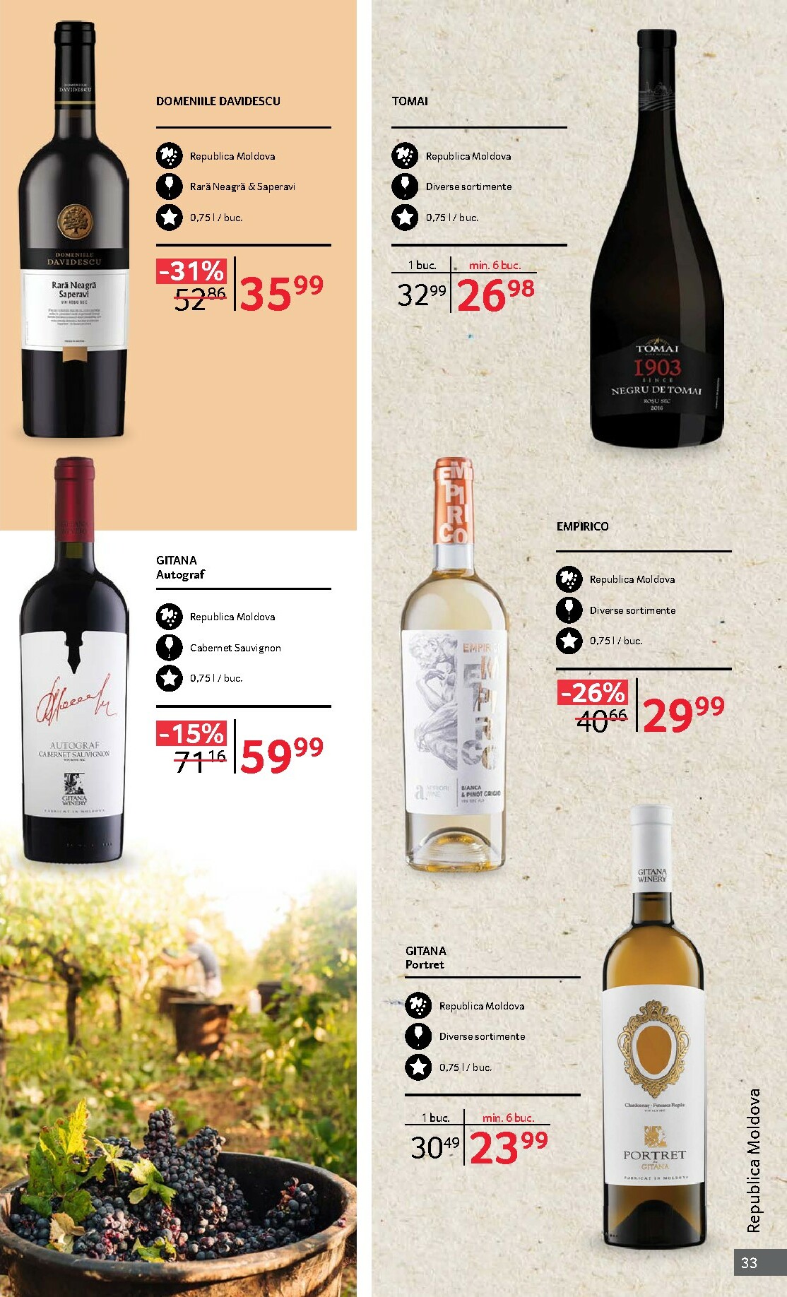 selgros - Catalog Selgros - Vinuri online – oferte valabile din 01.10. - page: 33 selgros - Catalog Selgros - Vinuri online – oferte valabile din 01.10. - page: 33