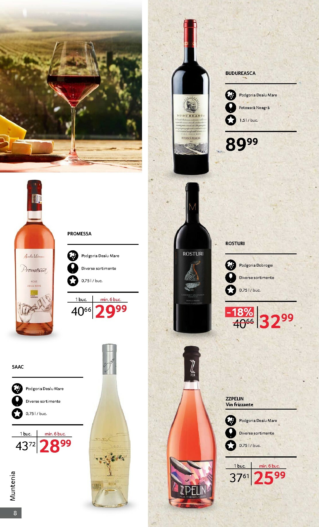 selgros - Catalog Selgros - Vinuri online – oferte valabile din 01.10. - page: 8 selgros - Catalog Selgros - Vinuri online – oferte valabile din 01.10. - page: 8