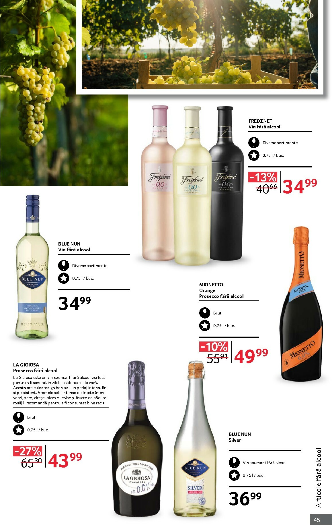 selgros - Catalog Selgros - Vinuri online – oferte valabile din 01.10. - page: 45 selgros - Catalog Selgros - Vinuri online – oferte valabile din 01.10. - page: 45