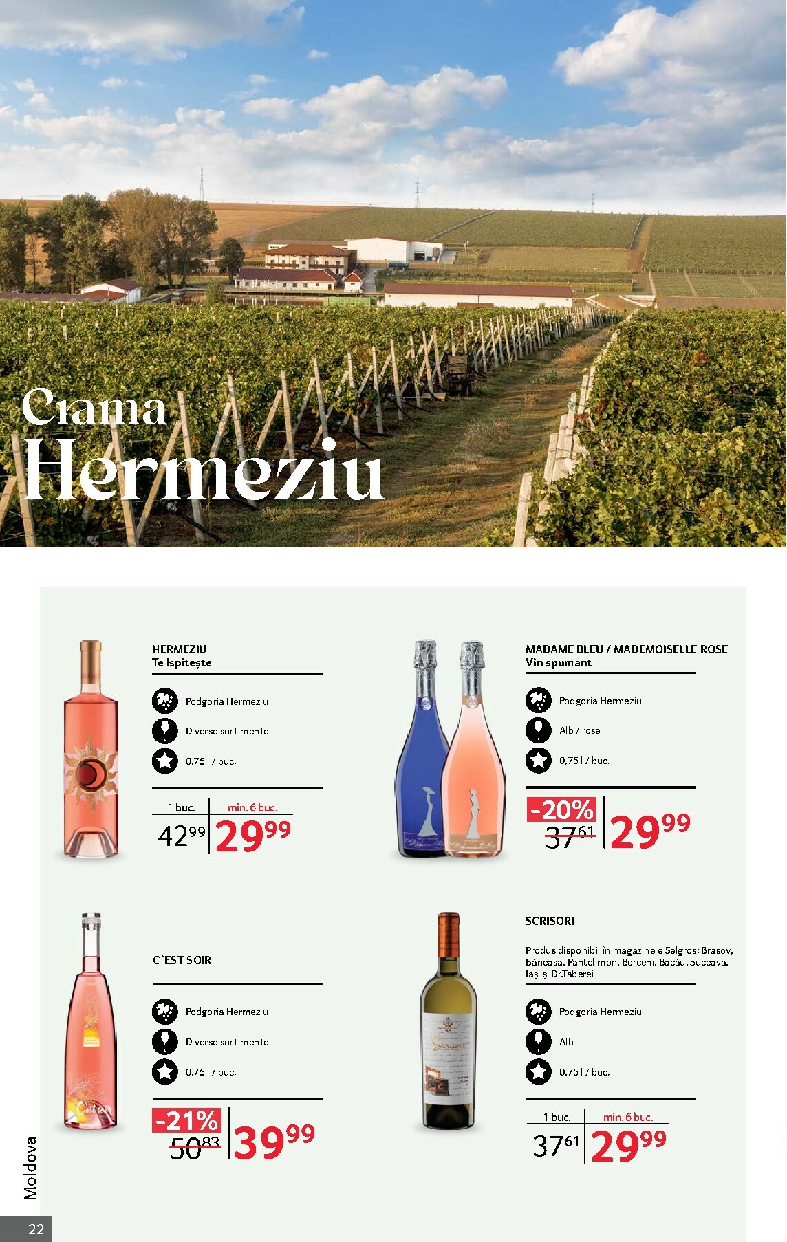 selgros - Catalog Selgros - Vinuri online – oferte valabile din 01.10. - page: 22 selgros - Catalog Selgros - Vinuri online – oferte valabile din 01.10. - page: 22