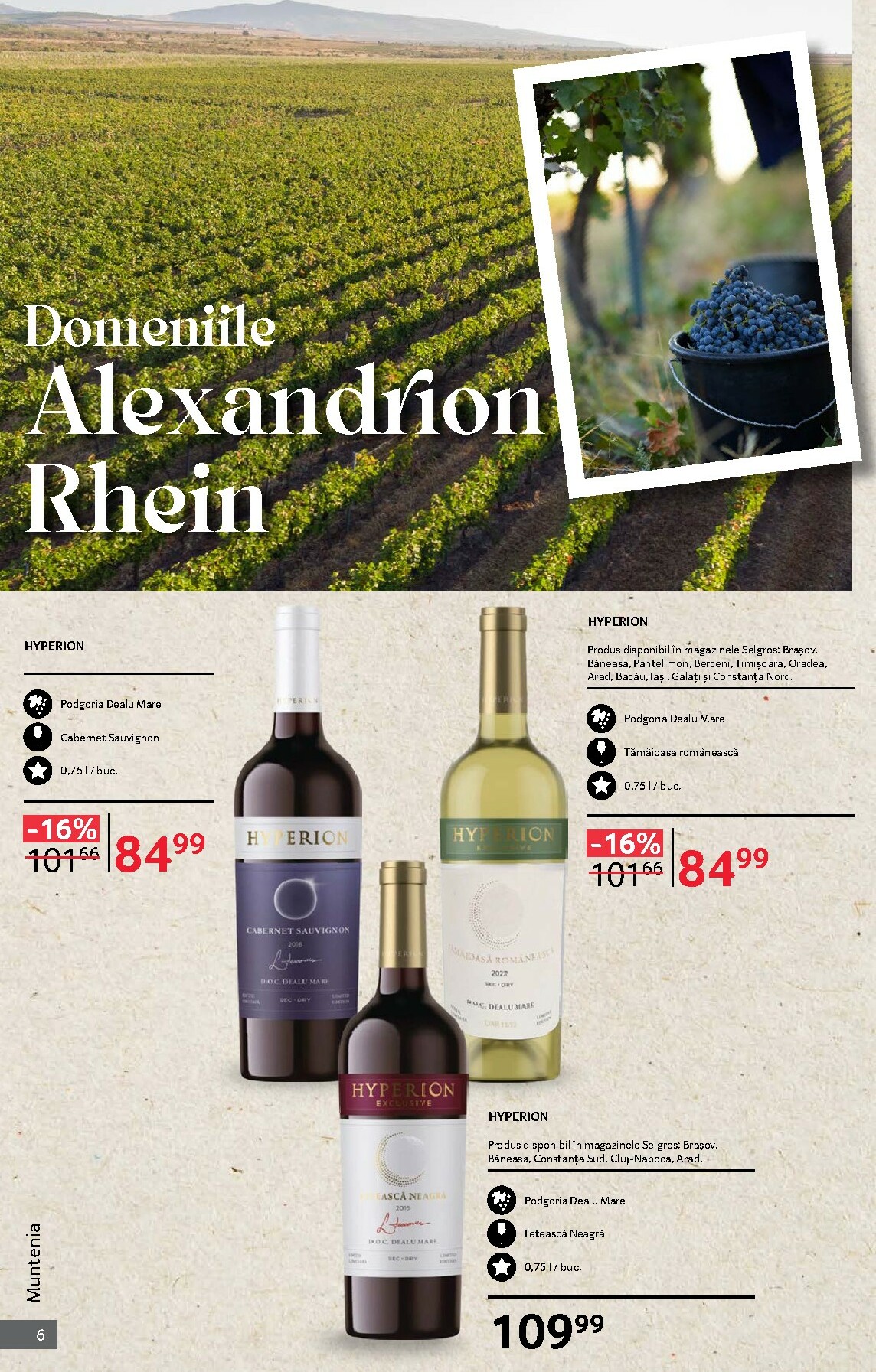 selgros - Catalog Selgros - Vinuri online – oferte valabile din 01.10. - page: 6 selgros - Catalog Selgros - Vinuri online – oferte valabile din 01.10. - page: 6